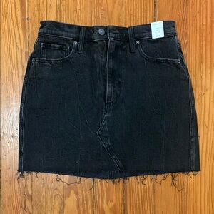 Abercrombie Frayed Denim Skirt